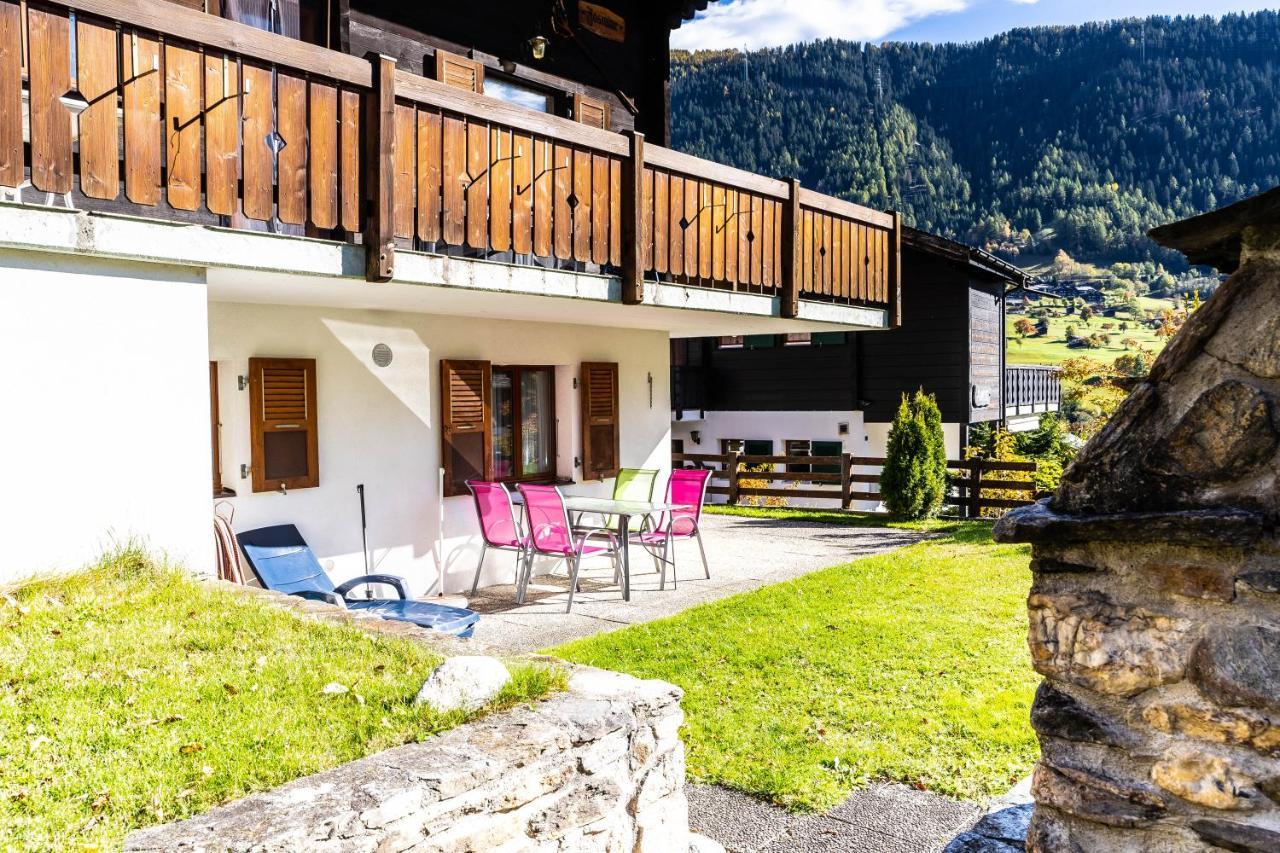 Haus Birchi, Fiesch 3.5-Zimmerwohnung Birchi Esterno foto