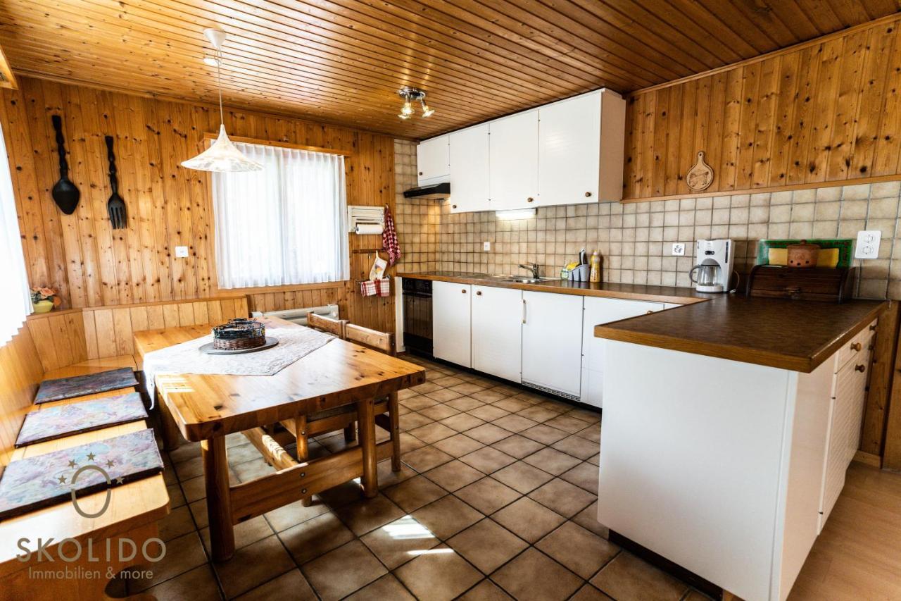 Haus Birchi, Fiesch 3.5-Zimmerwohnung Birchi Esterno foto